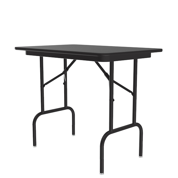 CF Melamine Folding Tables  - Table Height24x36 Black Granite